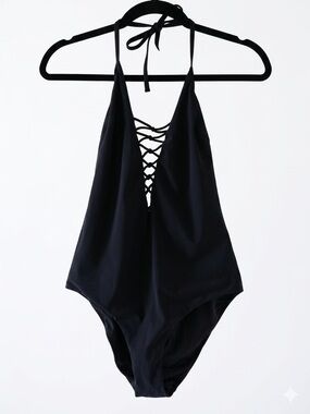 Le Bain by Etam Black One-Piece Swim